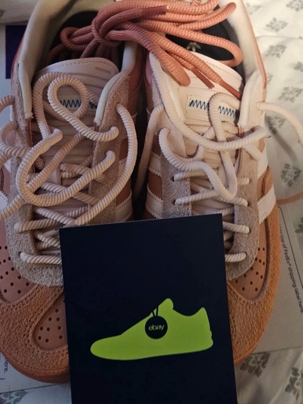 Adidas Gazelle Indoor sneakers from the collaboration with Bad Bunny